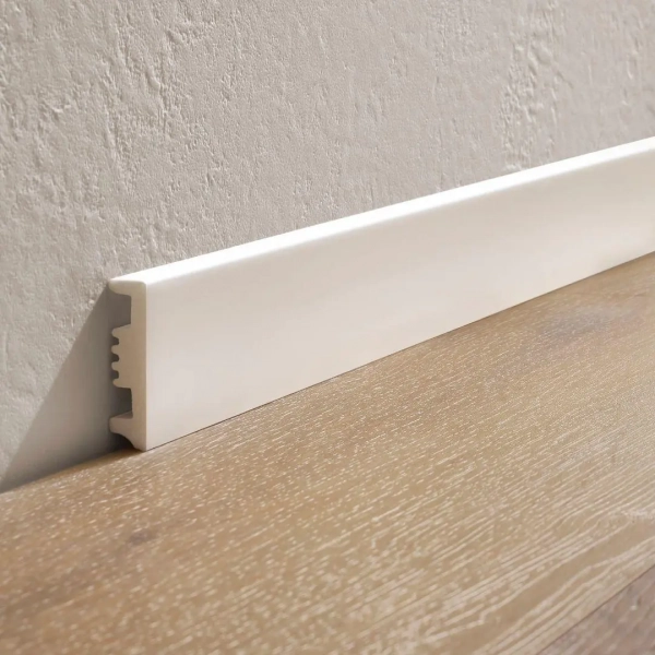 Fußleiste - Arbiton STIQ XL ST610 60 mm - Sockelleiste weiß