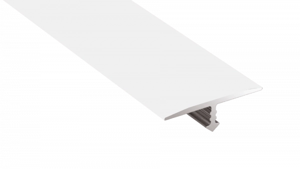 Übergangsprofil Arbiton CS22 - Weiße Matte CS40 - 22 mm x 186 cm - Übergangsleiste Boden