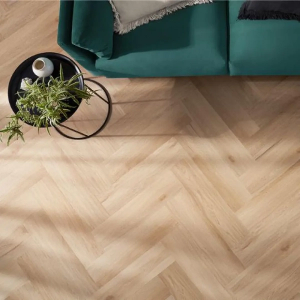 Fischgräten Vinyl - Herringbone Eiche Harlow (CA 158) 5mm/0.55mm - Klick Vinyl