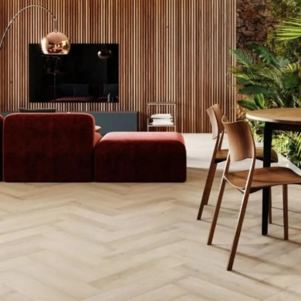 Fischgräten Vinyl - Herringbone Eiche Preston (CA 167) 5mm/0.55mm - Klick Vinyl