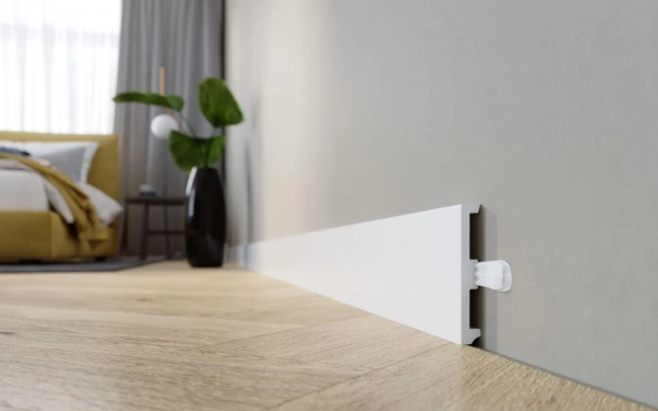 Fußleiste - Arbiton STIQ XL ST110 100 mm - Sockelleiste weiß