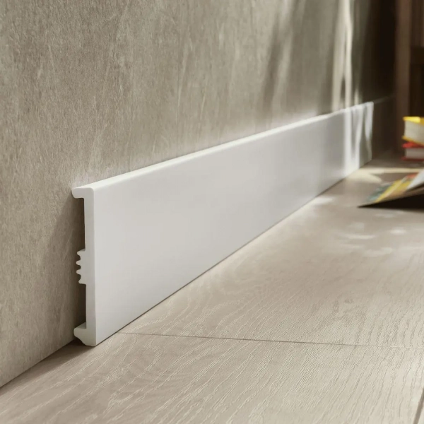 Fußleiste - Arbiton STIQ XL ST110 100 mm - Sockelleiste weiß