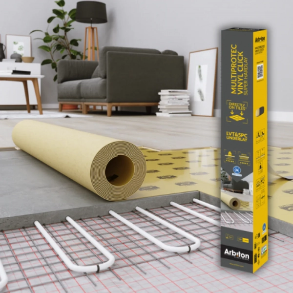 Trittschalldämmung Vinyl - Vinyl Click Super Hardlay - 1.1 mm - Vinyl Unterlage