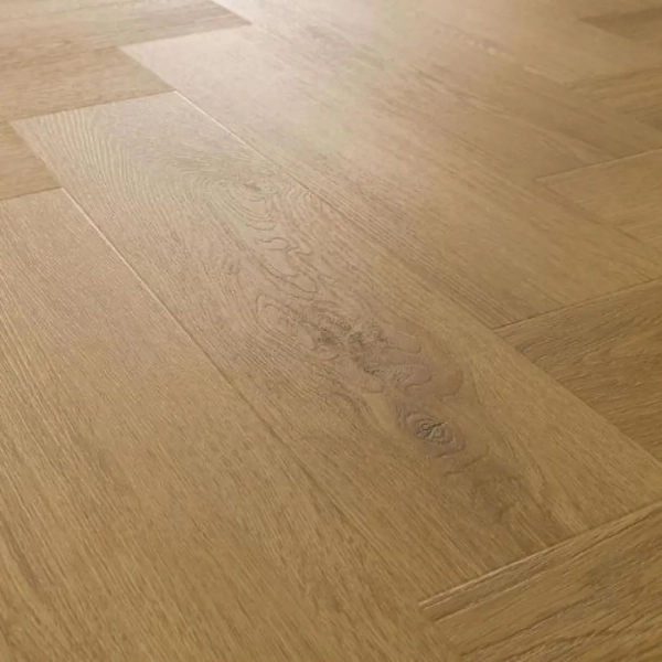 Fischgräten Vinyl - Herringbone Eiche Burbon - 5mm/0.55mm - Klick Vinyl