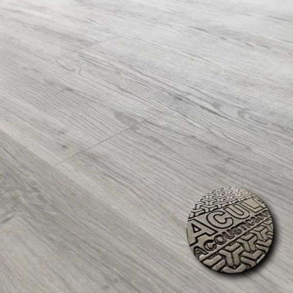 Vinylboden mit Trittschalldämmung Eiche Alaskan (CAA 102) 6.3mm/0.55mm - Klick Vinyl
