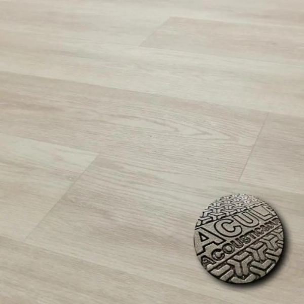 Vinylboden mit Trittschalldämmung Eiche Alba (CLEA 41802) 5.3mm/0.55mm - Klick Vinyl