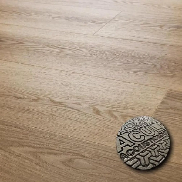 Vinylboden mit Trittschalldämmung Silverton (Hellbraun) (CLSA 42082) 5.3mm/0.55mm - Klick Vinyl