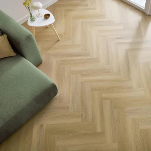 Fischgräten Vinyl - Herringbone Eiche Johannes (CAS 222) 5mm/0.55mm - Klick Vinyl
