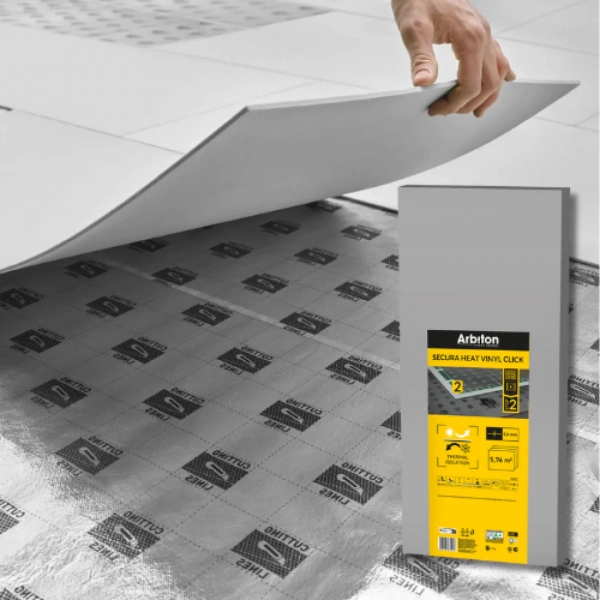 Trittschalldämmung Vinyl - Secura Heat - 5 mm - Vinyl Unterlage