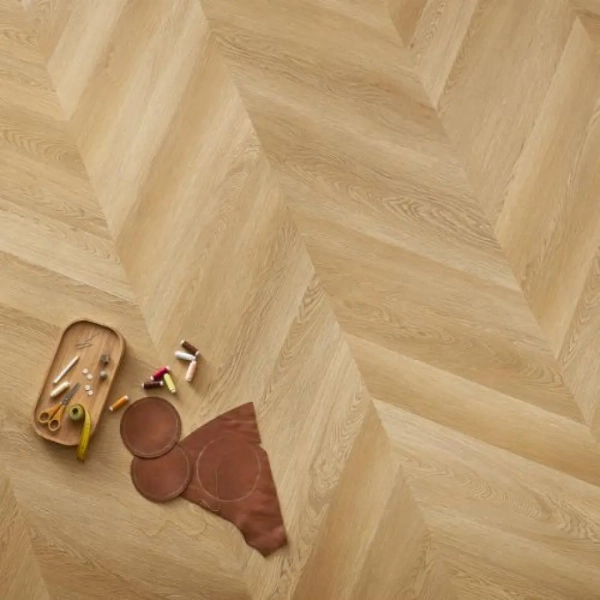 Vinyl Parkett - Chevron - Eiche Hartford (CLC 41822) 5mm/0.55mm - Fischgräten Vinyl