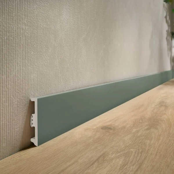 Fußleiste - Arbiton STIQ XL ST810 80 mm - Sockelleiste olive