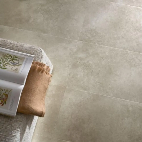 Klick Vinyl Fliesenoptik - XXL - Ribeira Grey - 91,4 x 45,7 cm - Vinylboden Steinoptik