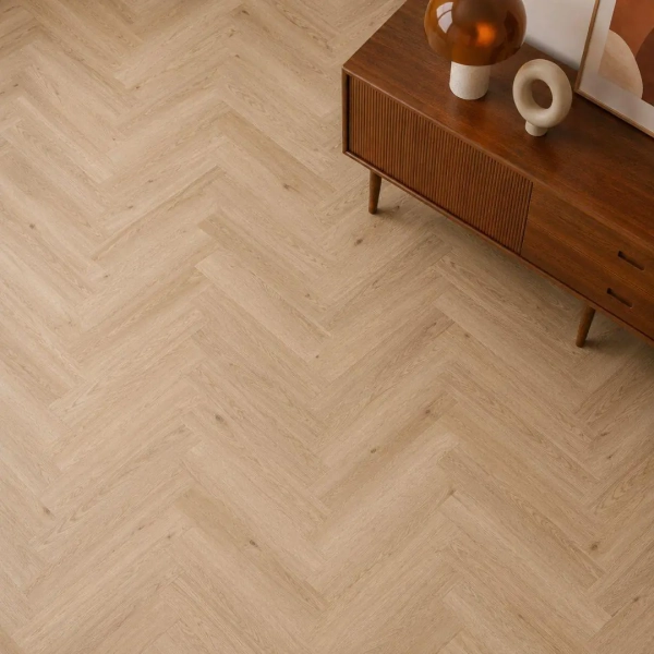 Fischgräten Vinyl - Herringbone Eiche Yankee 2.5mm/0.55mm - Klebevinyl