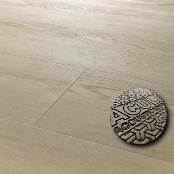 Vinylboden mit Trittschalldämmung Eiche Charlotte (CASSA 233) 6.3mm/0.55mm - Klick Vinyl