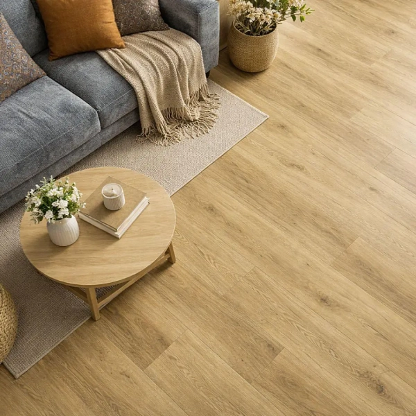 Vinylboden mit Trittschalldämmung Eiche Glenmore – 5.3mm/0.55mm – Klick Vinyl