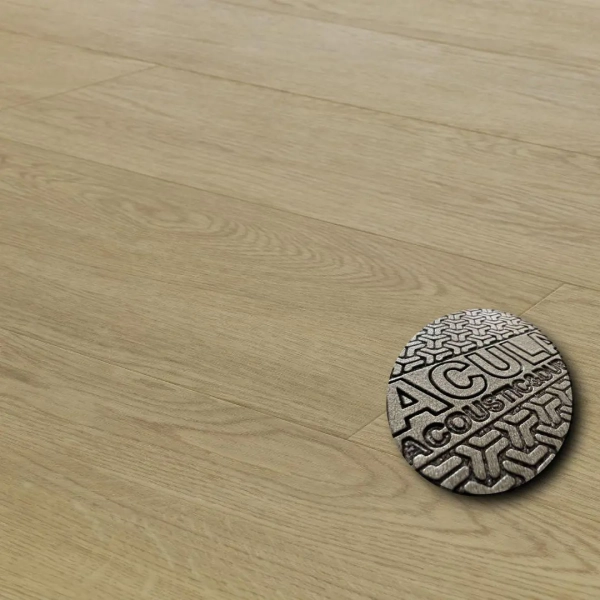 Vinylboden mit Trittschalldämmung Eiche Genova – 5.3mm/0.55mm – Klick Vinyl