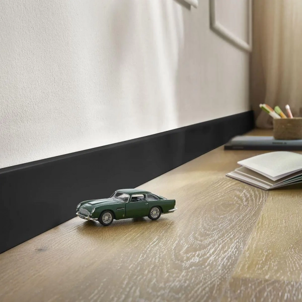 Fußleiste - Arbiton FORTINO 80 mm - Sockelleiste schwarz