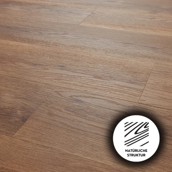 Klick Vinyl - Eiche Villa - 4mm/0.55mm - Rigid Vinyl