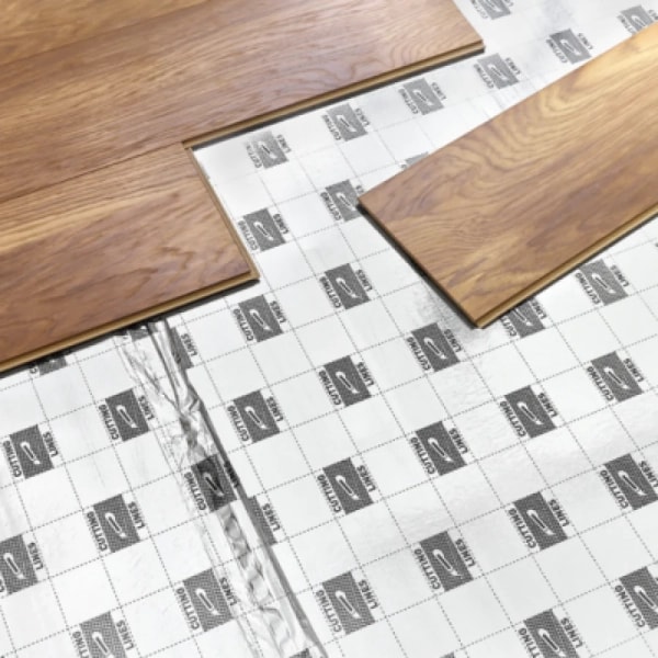 Trittschalldämmung Laminat - Multiprotec Acoustic 3in1 - 2 mm - Laminat Unterlage