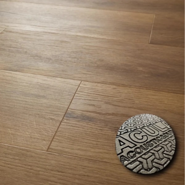 Vinylboden mit Trittschalldämmung Eiche Georgetown (CAA 147) 6.3mm/0.55mm - Klick Vinyl