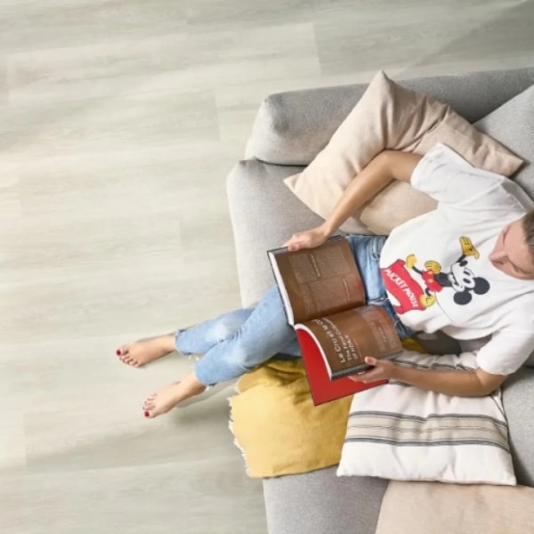 Klebevinyl - Eiche Natur Lawrence - 2.5mm/0.55mm - Vinylboden Holzoptik