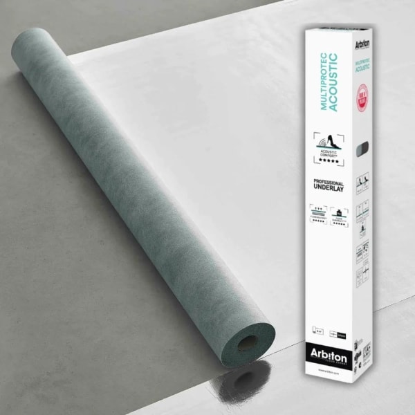 Trittschalldämmung Laminat - Multiprotec Acoustic - 2 mm - Laminat Unterlage