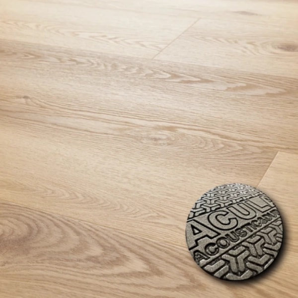 Vinylboden mit Trittschalldämmung Hampton (Naturholz) (CLSA 42052) 5.3mm/0.55mm - Klick Vinyl