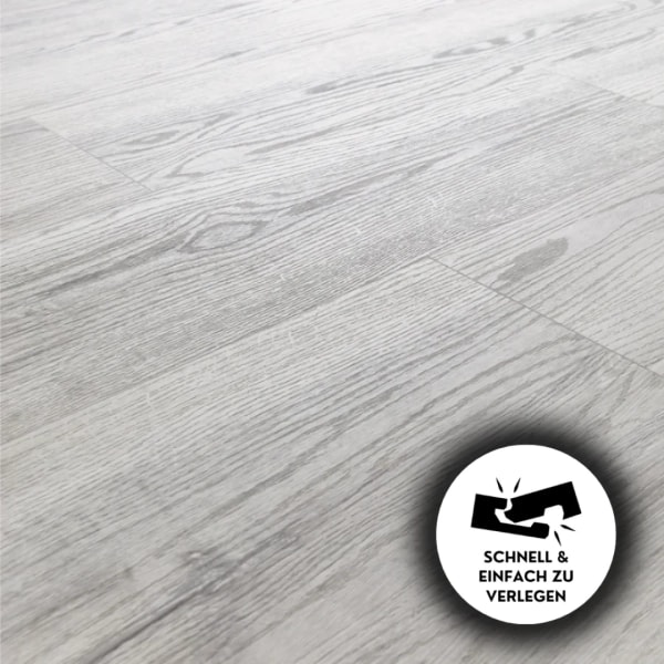 Vinylboden Klick - Rigid Vinyl - Eiche Nordlicht - 5mm/0.55mm - Vinyl Outlet