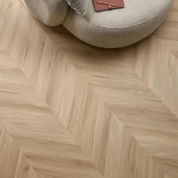 Chevron Parkett HARLOW (Naturholz) Eiche - 5mm/0.55mm