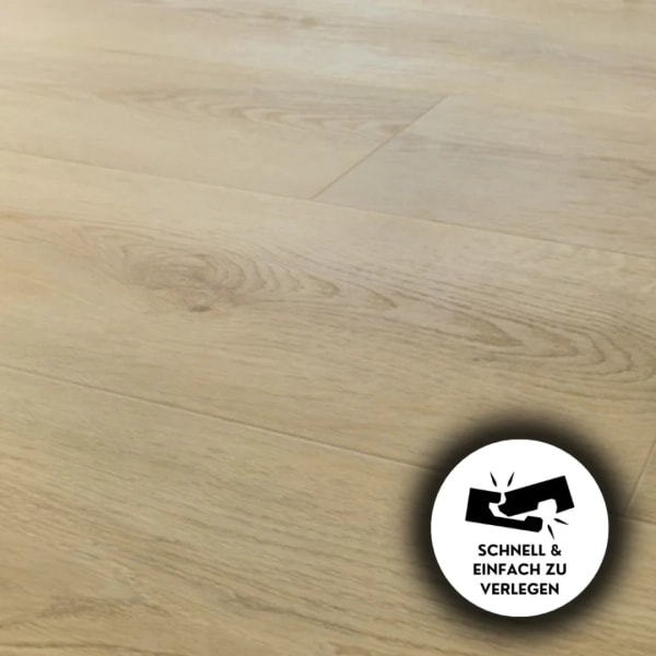 Klick Vinylboden - Rigid Vinyl - Eiche SAHARA - 5mm/0.55mm | Ausverkauf