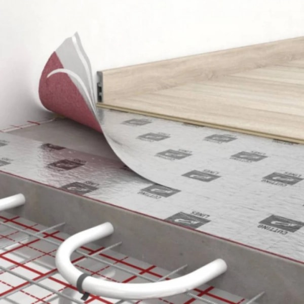 Trittschalldämmung Laminat - Optima Thermo Aquastop 3in1 - 1.5 mm - Laminat Unterlage