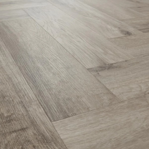 Fischgräten Vinyl - Herringbone Eiche Schottische - 4.5mm/0.55mm - Klick Vinyl