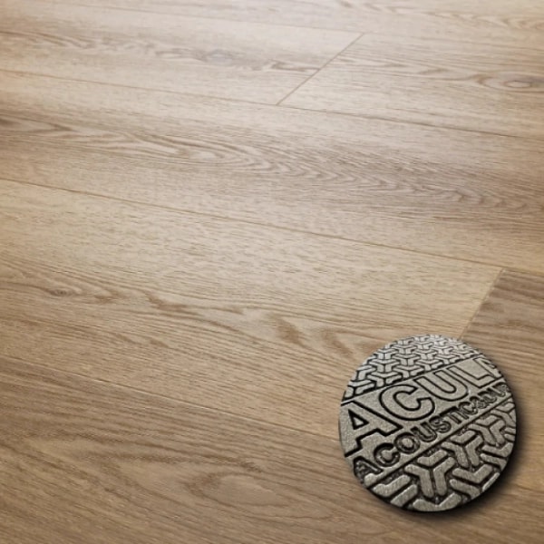 Vinylboden mit Trittschalldämmung Silverton (Hellbraun) (CLSA 42082) 5.3mm/0.55mm - Klick Vinyl