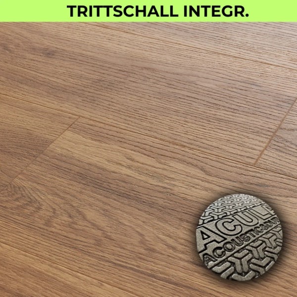 Eiche JERSEY Vinylboden mit Trittschalldämmung - 5.3mm/0.55mm