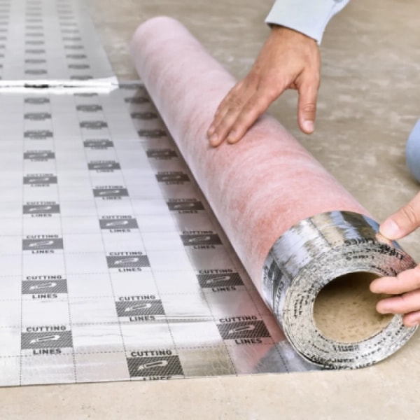 Trittschalldämmung Laminat - Multiprotec 1000 3in1 - 1.5 mm - Laminat Unterlage