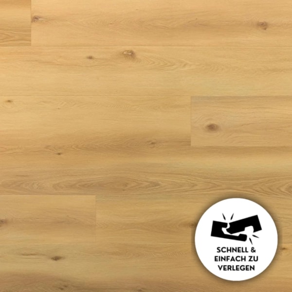 Klick Vinyl XXL - Eiche Vast - 218 cm - 5mm/0.5mm - Vinylboden Holzoptik - Vinyl Outlet