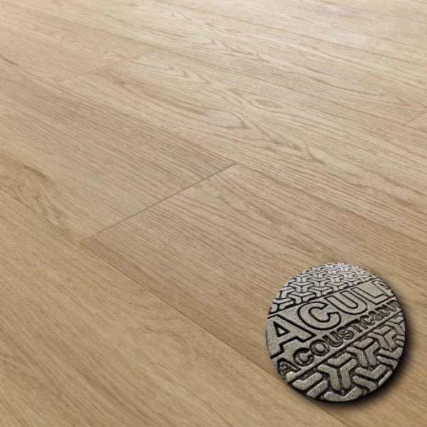 Vinylboden mit Trittschalldämmung Eiche Yankee (CAA 153) 6.3mm/0.55mm - Klick Vinyl