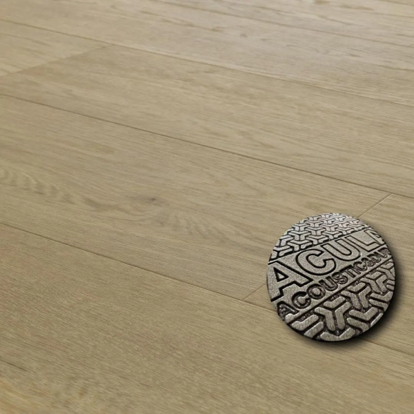 Vinylboden mit Trittschalldämmung Eiche Weston – 5.3mm/0.55mm – Klick Vinyl