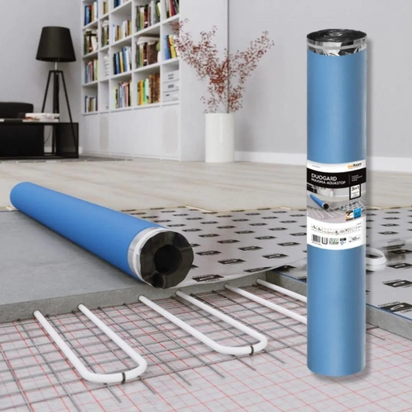 Trittschalldämmung Laminat - Ewifoam Duogard Maxima Aquastop - 2 mm - Laminat Unterlage
