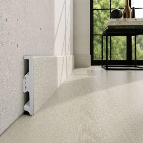 Fußleiste - Arbiton STIQ XL WOOD 80 mm - Eiche Olten 132 - Sockelleiste Holzoptik