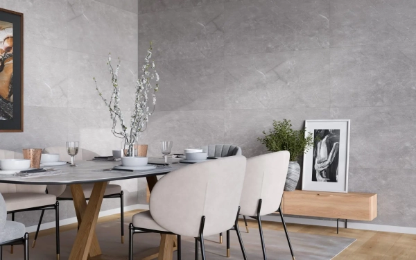 PVC Wandpaneele Modee Monreale Grey (WMT501S) – 120 x 60 cm – Vinyl Wandverkleidung