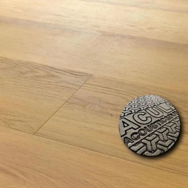 Vinylboden mit Trittschalldämmung Eiche Beatrice (CASSA 205) 6.3mm/0.55mm - Klick Vinyl