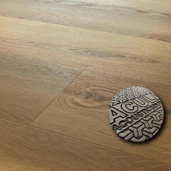 Vinylboden mit Trittschalldämmung Eiche Burbon (CASSA 208) 6.3mm/0.55mm - Klick Vinyl