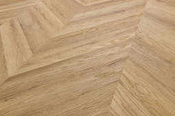 Number 4 of Chevron Parkett WEMBLEY (Naturholz) Eiche - 5mm/0.55mm