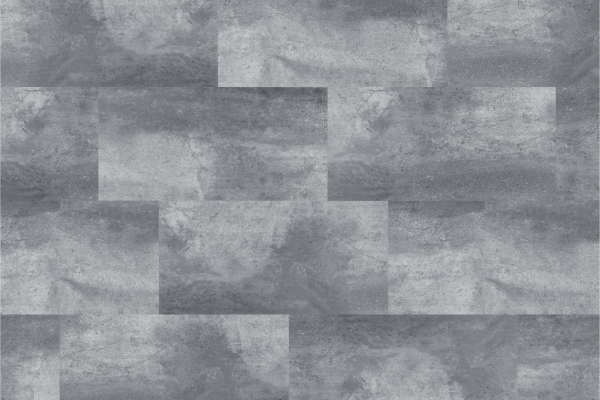 Vinylboden Fliesenoptik - Grey Sandy - 61 x 30,5 cm - Klick Vinyl Fliesenoptik 