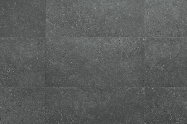 Klick Vinyl Fliesenoptik - XXL - Ninaventura Anthrazit - 91,4 x 45,7 cm - Vinylboden Marmoroptik