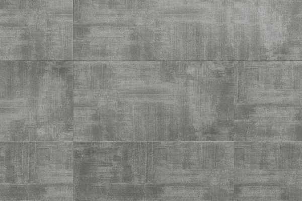 Klick Vinyl mit Trittschalldämmung Fliesenoptik - XXL - Amadora Graphite - 91,4 x 45,7 cm - Vinylboden Betonoptik